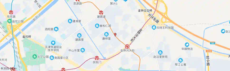 天津乐桥里_公交站地图_天津公交_妙搜公交查询2025