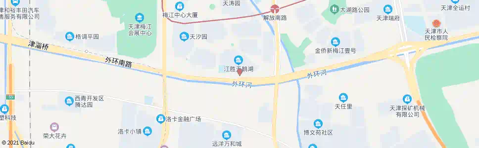 天津天鹅湖_公交站地图_天津公交_妙搜公交查询2025