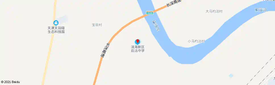 天津后沽中学_公交站地图_天津公交_妙搜公交查询2025