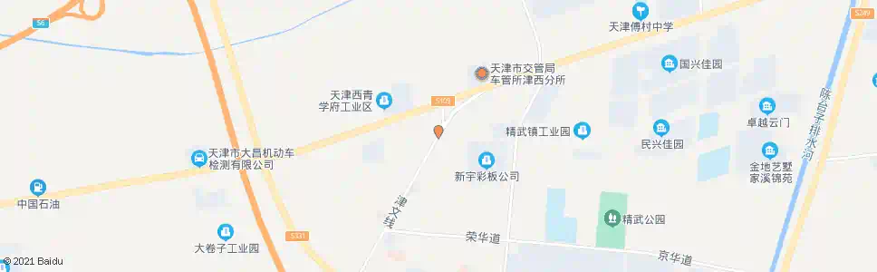 天津牛坨子桥_公交站地图_天津公交_妙搜公交查询2025