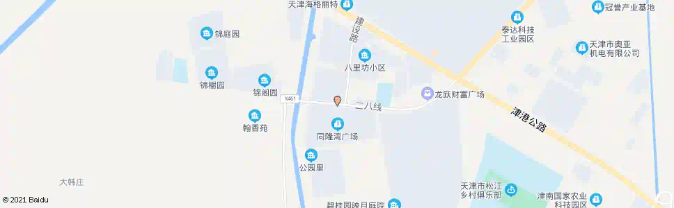 天津八里坊_公交站地图_天津公交_妙搜公交查询2025