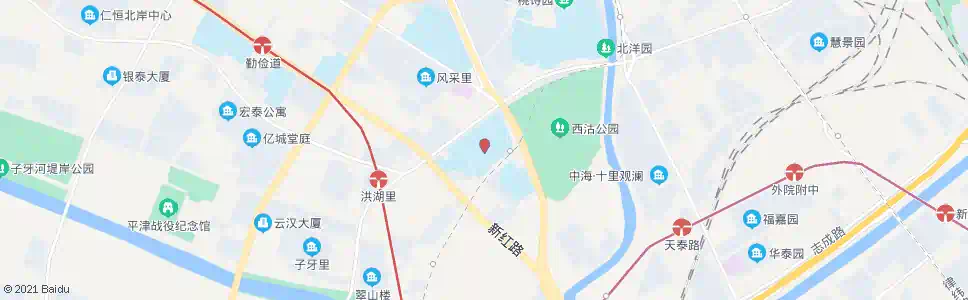 天津河北工大分院教学楼_公交站地图_天津公交_妙搜公交查询2025