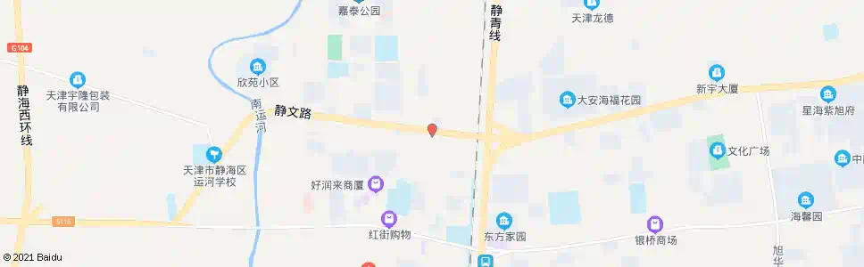 天津农业银行(静文路)_公交站地图_天津公交_妙搜公交查询2025