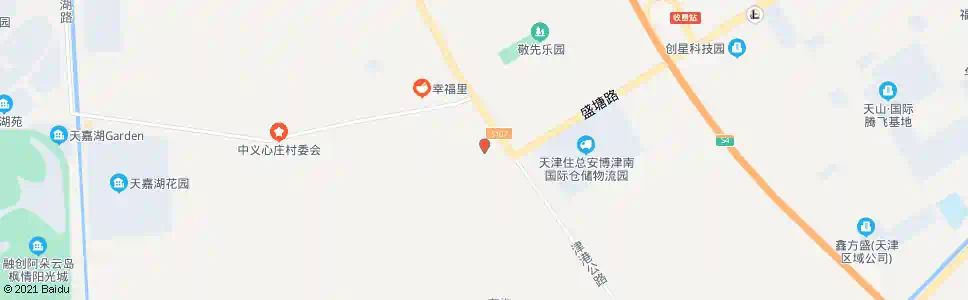 天津八里台镇潘家洼_公交站地图_天津公交_妙搜公交查询2025