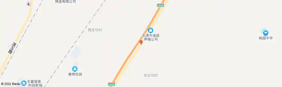 天津东庄坨村_公交站地图_天津公交_妙搜公交查询2025