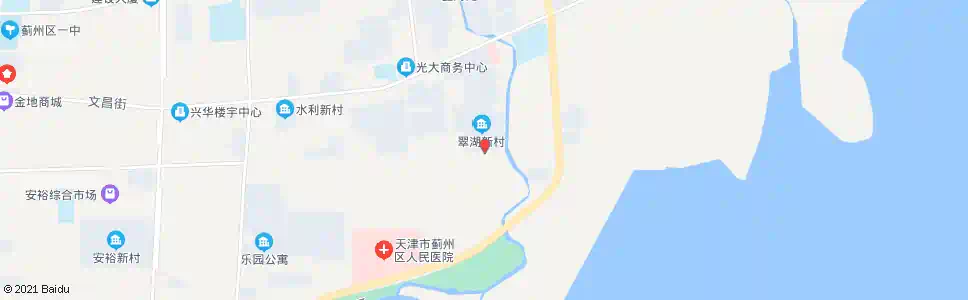 天津翠湖新村_公交站地图_天津公交_妙搜公交查询2025
