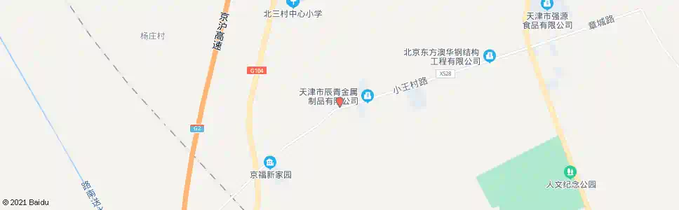 天津小王村_公交站地图_天津公交_妙搜公交查询2025