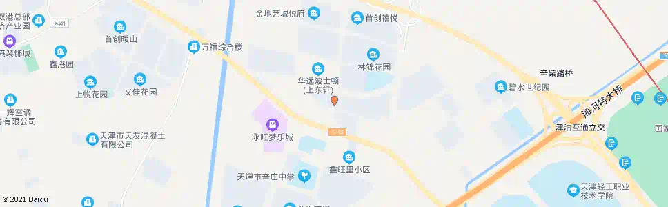 天津鑫庭花园_公交站地图_天津公交_妙搜公交查询2025