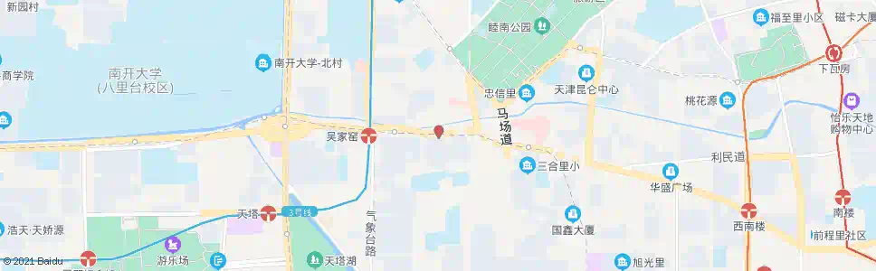 天津佟楼(圣劳斯)_公交站地图_天津公交_妙搜公交查询2025