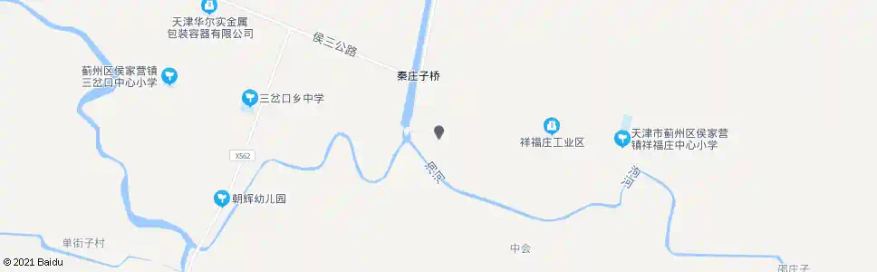 天津秦家庄村_公交站地图_天津公交_妙搜公交查询2025