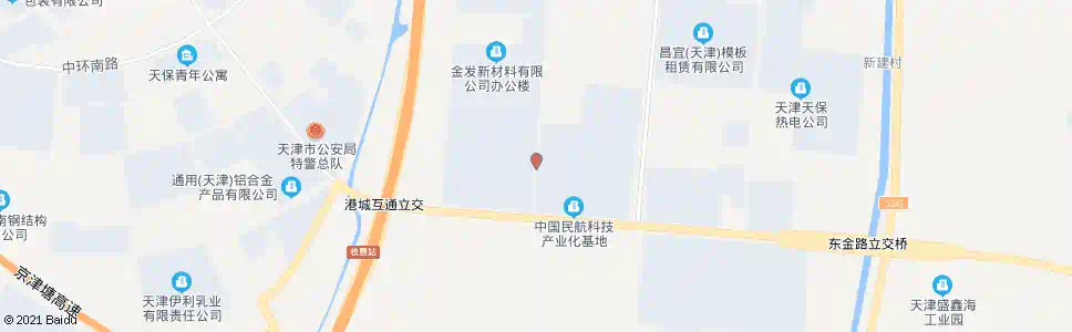 天津民航产业化基地_公交站地图_天津公交_妙搜公交查询2025