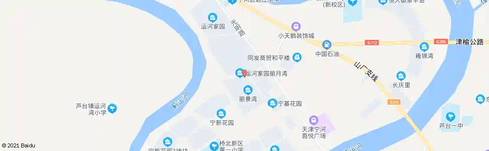 天津丽景湾_公交站地图_天津公交_妙搜公交查询2025