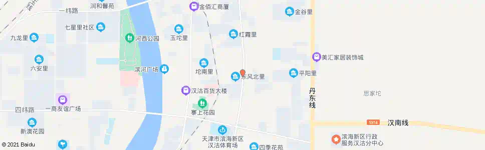 天津汉沽交通运输管理局_公交站地图_天津公交_妙搜公交查询2025