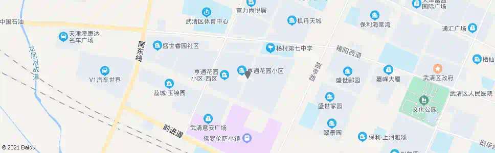 天津海达家乐三店_公交站地图_天津公交_妙搜公交查询2025