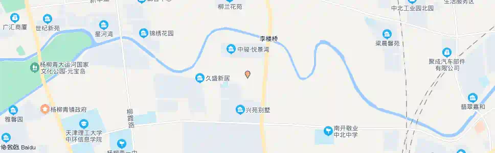 天津兴苑家园_公交站地图_天津公交_妙搜公交查询2025
