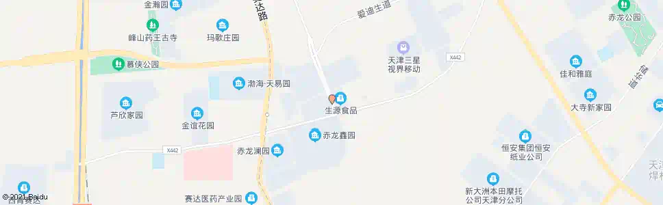 天津微七路芦北路_公交站地图_天津公交_妙搜公交查询2025