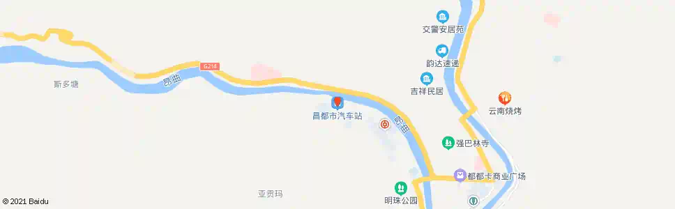 昌都汽车连_公交站地图_昌都公交_妙搜公交查询2025
