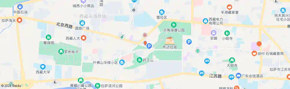 拉萨电视台站_公交站地图_拉萨公交_妙搜公交查询2025
