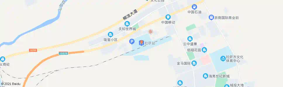 拉萨通站_公交站地图_拉萨公交_妙搜公交查询2025