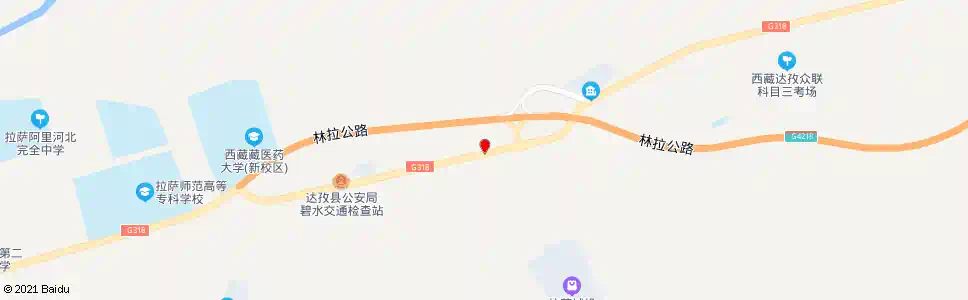 拉萨曲隆村站_公交站地图_拉萨公交_妙搜公交查询2025