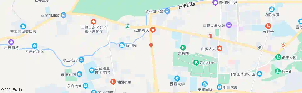拉萨八一校_公交站地图_拉萨公交_妙搜公交查询2025