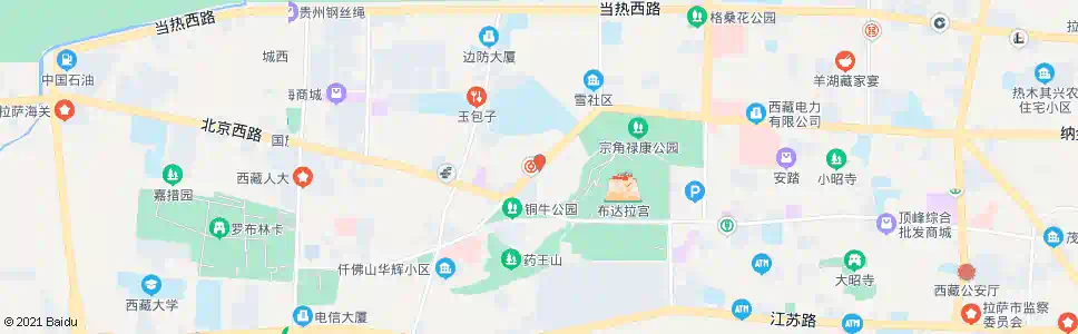 拉萨拉中乡站_公交站地图_拉萨公交_妙搜公交查询2025