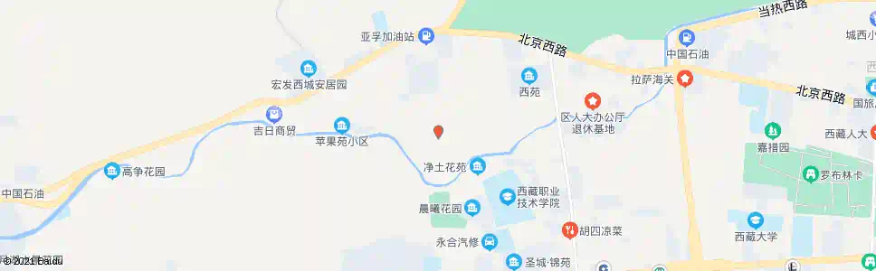 拉萨空指站_公交站地图_拉萨公交_妙搜公交查询2025