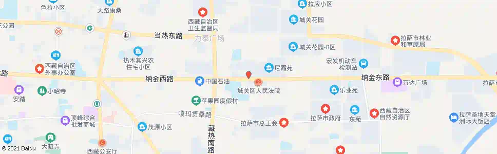 拉萨面粉厂站_公交站地图_拉萨公交_妙搜公交查询2025