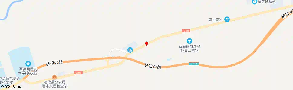 拉萨桑珠林村站_公交站地图_拉萨公交_妙搜公交查询2025