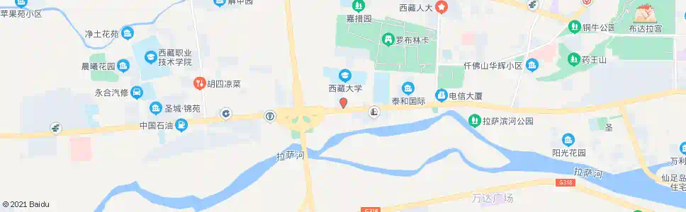 拉萨金珠移动站_公交站地图_拉萨公交_妙搜公交查询2025