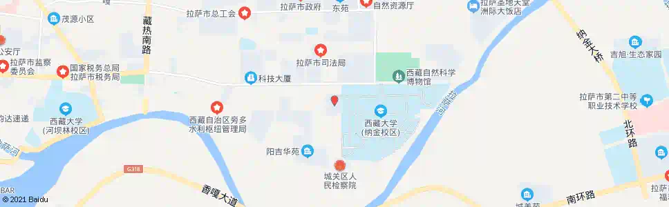 拉萨塔玛村_公交站地图_拉萨公交_妙搜公交查询2025