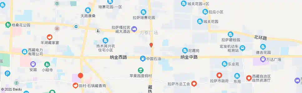 拉萨市工商联站_公交站地图_拉萨公交_妙搜公交查询2025