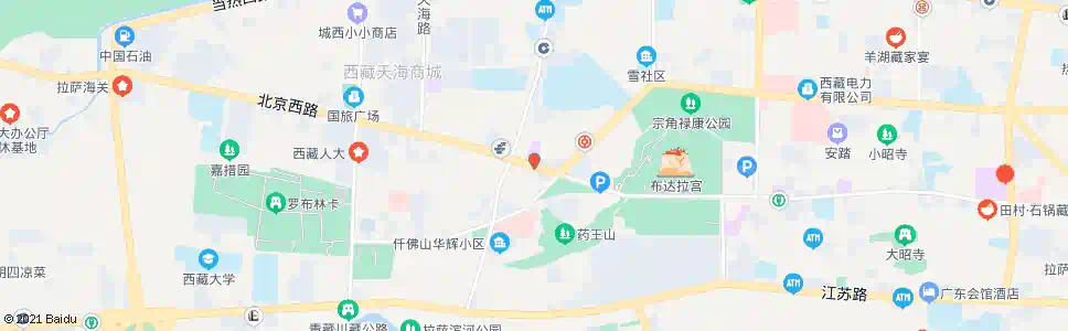 拉萨公德林站_公交站地图_拉萨公交_妙搜公交查询2025