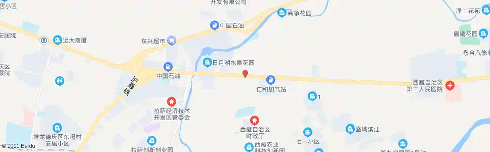 拉萨堆龙退休基地站_公交站地图_拉萨公交_妙搜公交查询2025