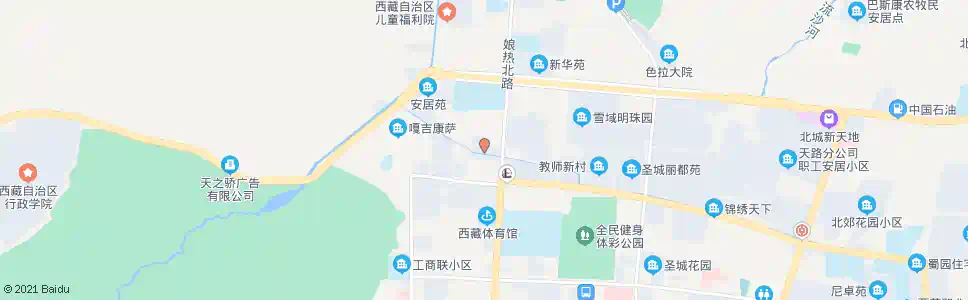 拉萨电力小区站_公交站地图_拉萨公交_妙搜公交查询2025