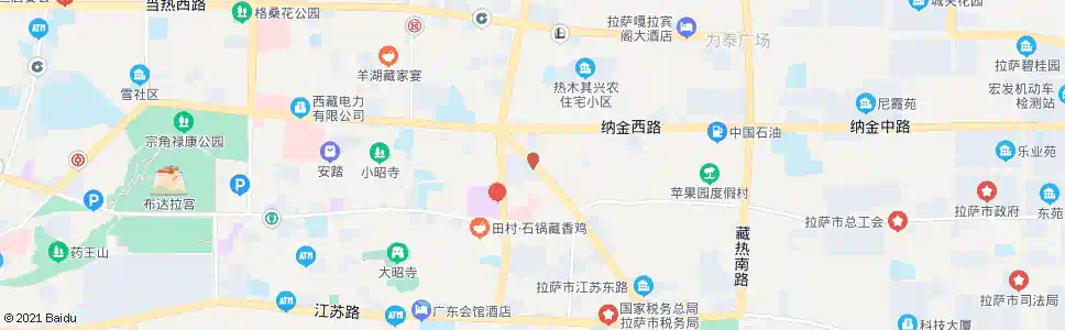 拉萨市卫生局站_公交站地图_拉萨公交_妙搜公交查询2025