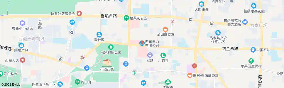 拉萨电机厂站_公交站地图_拉萨公交_妙搜公交查询2025
