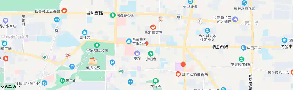 拉萨热木其站_公交站地图_拉萨公交_妙搜公交查询2025