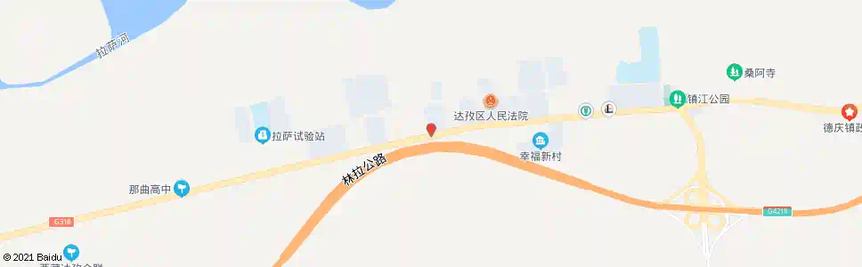 拉萨达孜县工业园站_公交站地图_拉萨公交_妙搜公交查询2025