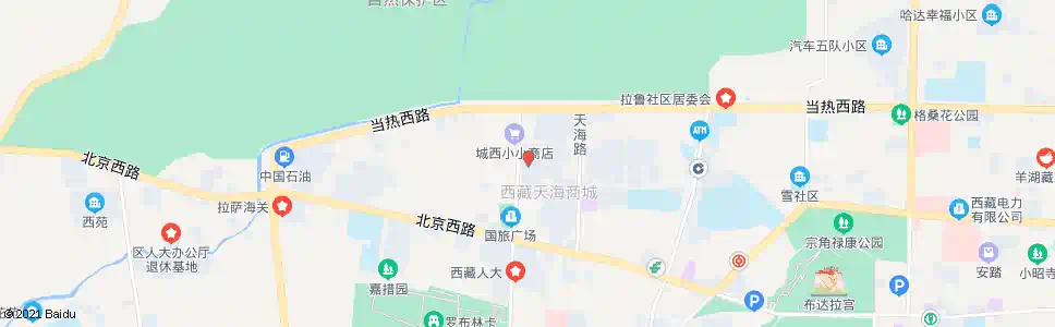 拉萨天海建材站_公交站地图_拉萨公交_妙搜公交查询2025