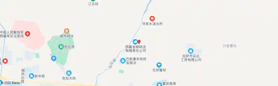 拉萨夺底北路路口站_公交站地图_拉萨公交_妙搜公交查询2025