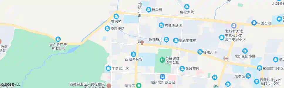 拉萨顺通小区站_公交站地图_拉萨公交_妙搜公交查询2025