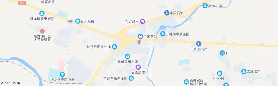 拉萨姜昆希望小学站_公交站地图_拉萨公交_妙搜公交查询2025
