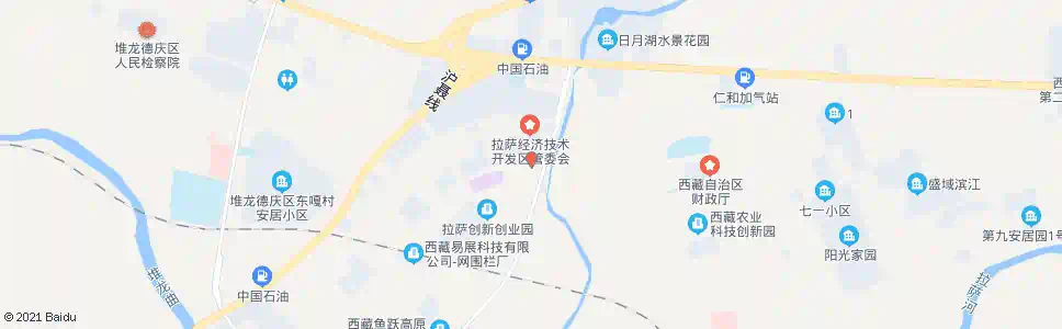 拉萨开发区站_公交站地图_拉萨公交_妙搜公交查询2025