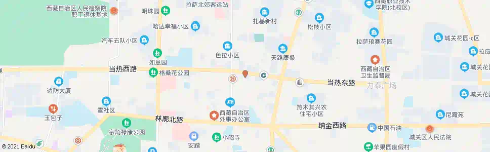 拉萨琅赛青年公寓站_公交站地图_拉萨公交_妙搜公交查询2025