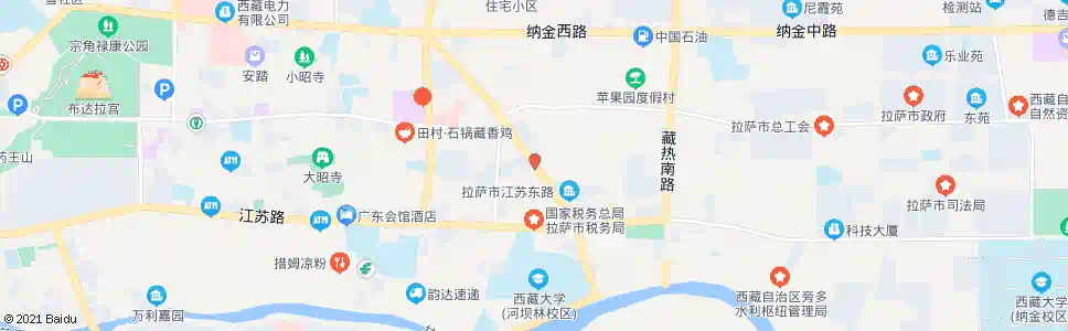 拉萨城关区市政公司站_公交站地图_拉萨公交_妙搜公交查询2025
