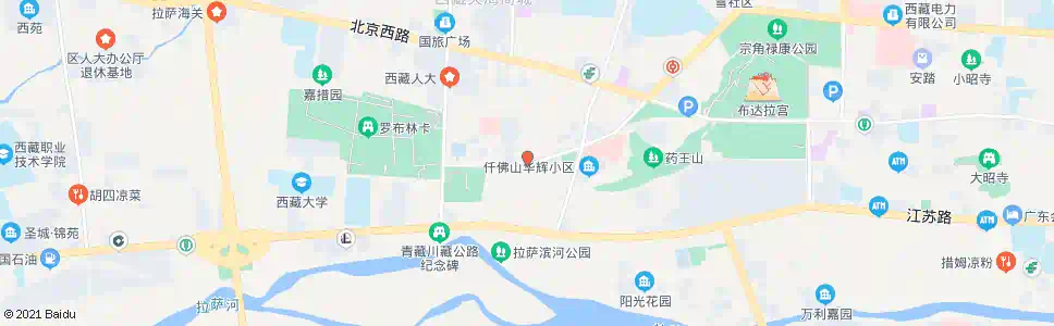 拉萨甲热站_公交站地图_拉萨公交_妙搜公交查询2025