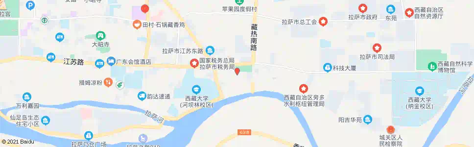 拉萨阳城广场站_公交站地图_拉萨公交_妙搜公交查询2025