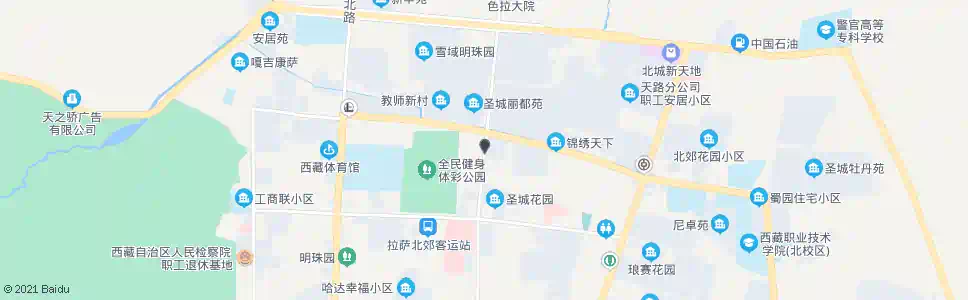 拉萨报社基地站_公交站地图_拉萨公交_妙搜公交查询2025