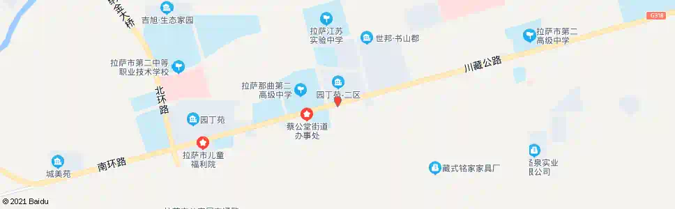 拉萨市救助站_公交站地图_拉萨公交_妙搜公交查询2025